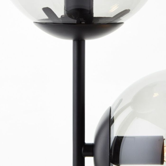 Design Tischleuchte Transparent, Rhys, mit Schalter