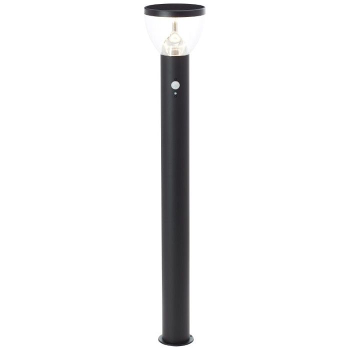 Moderne Solar Wegeleuchte Schwarz, Saar, 3W, 3000K LED, IP44
