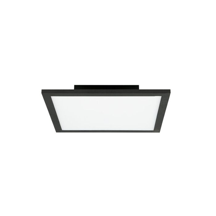 Moderne LED Panel Deckenleuchte Schwarz, Bojan, 18W, 4000K LED