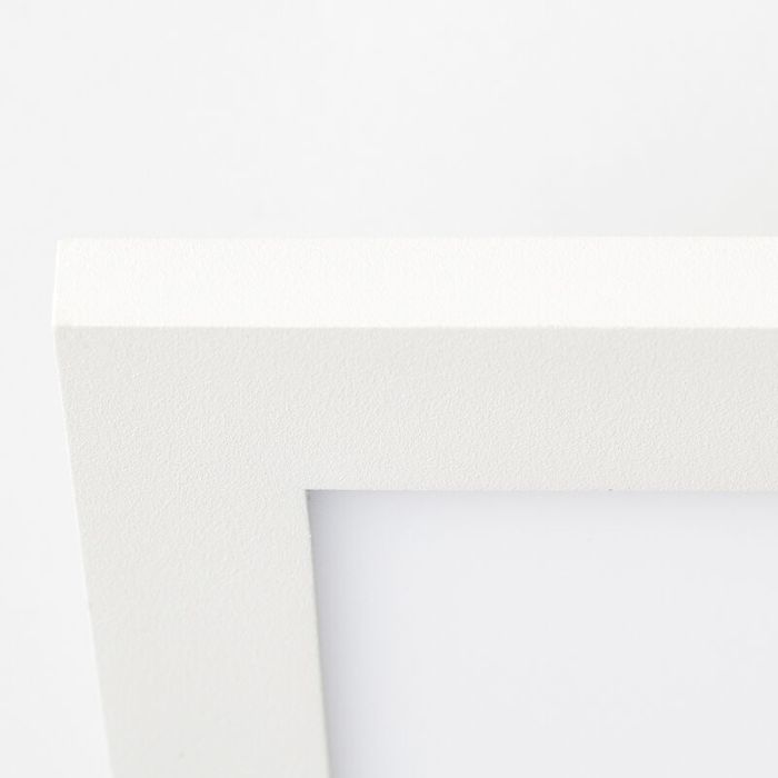 Moderne LED Panel Deckenleuchte Weiß, Bojan, 24W, 2700K LED