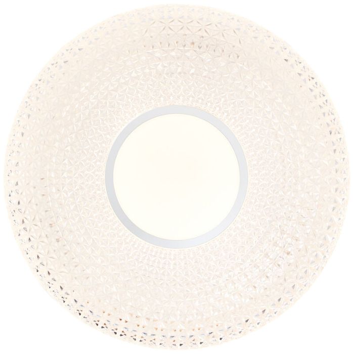 Design Deckenlampe Chrom, Kaz, 24W, 3000K LED