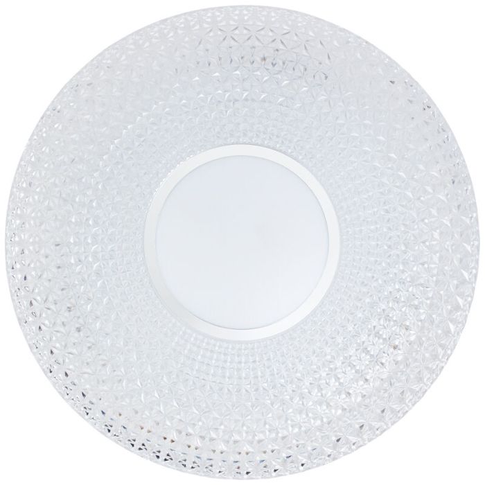 Design Deckenlampe Chrom, Kaz, 24W, 3000K LED