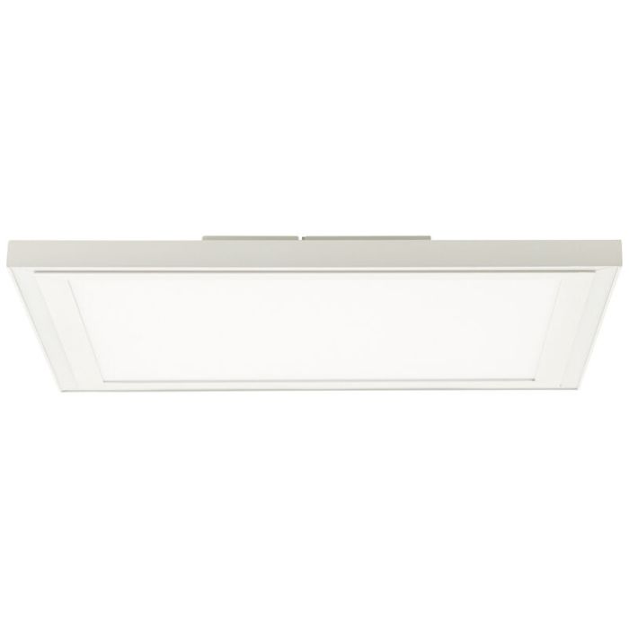 Moderne LED Panel Deckenleuchte Weiß, Ricco, 25W, in Lichtfarbe einstellbare LED, mit Fernbedienung