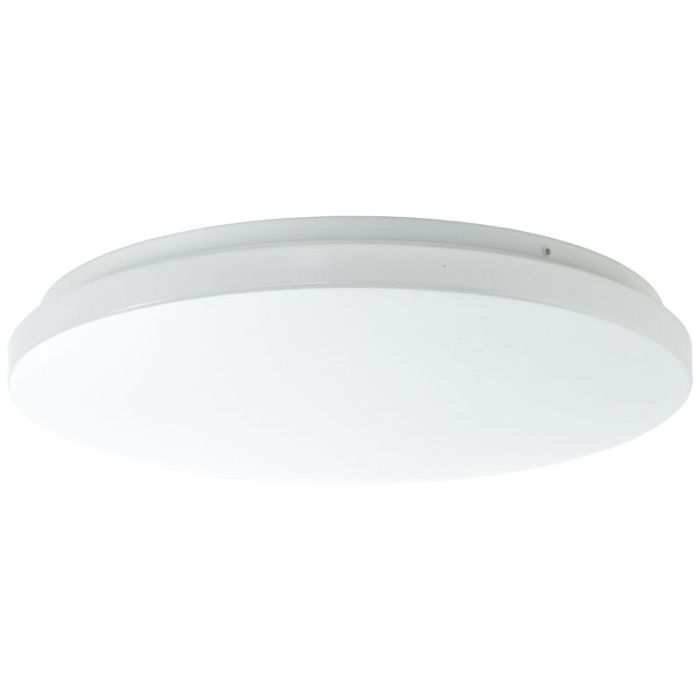 Kunststoff Deckenlampe Weiß, Julie, 24W, 3000K LED