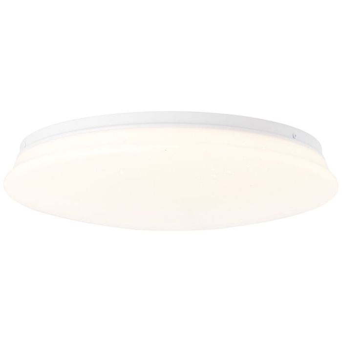 Kunststoff Deckenleuchte mit Sensor Weiß, Julie, 18W, 3000K LED