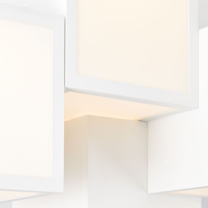 Moderne Deckenleuchte Weiß, Aysun, 40W, 3000K LED