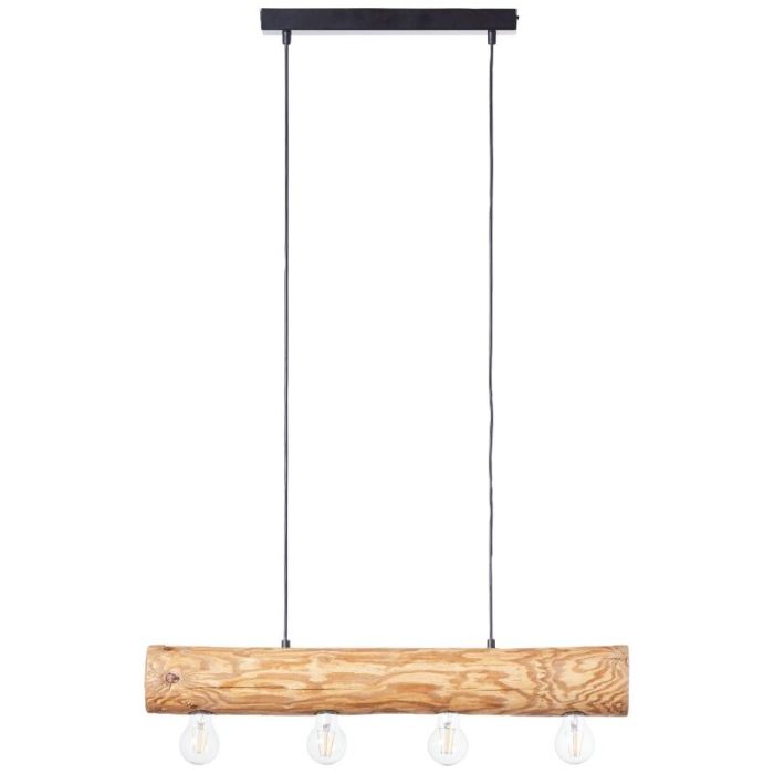 Holz Pendelleuchte Braun, Sibren