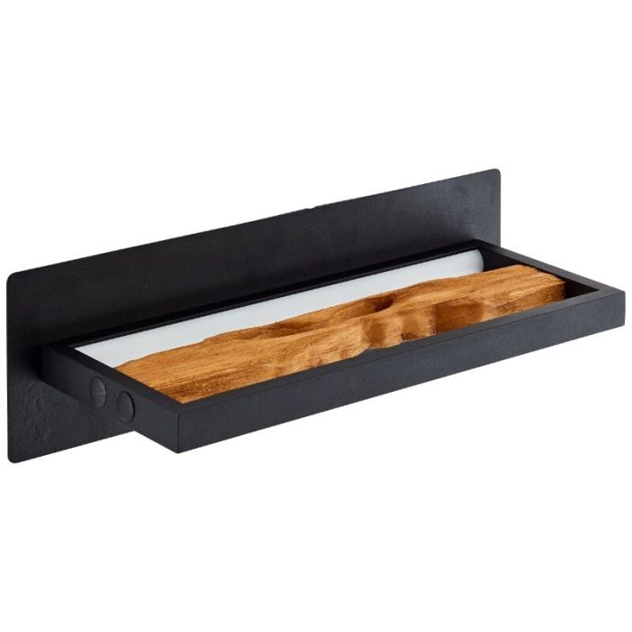 Landhaus Wandleuchte Braun, Raynor, 9,5W, 3000K LED