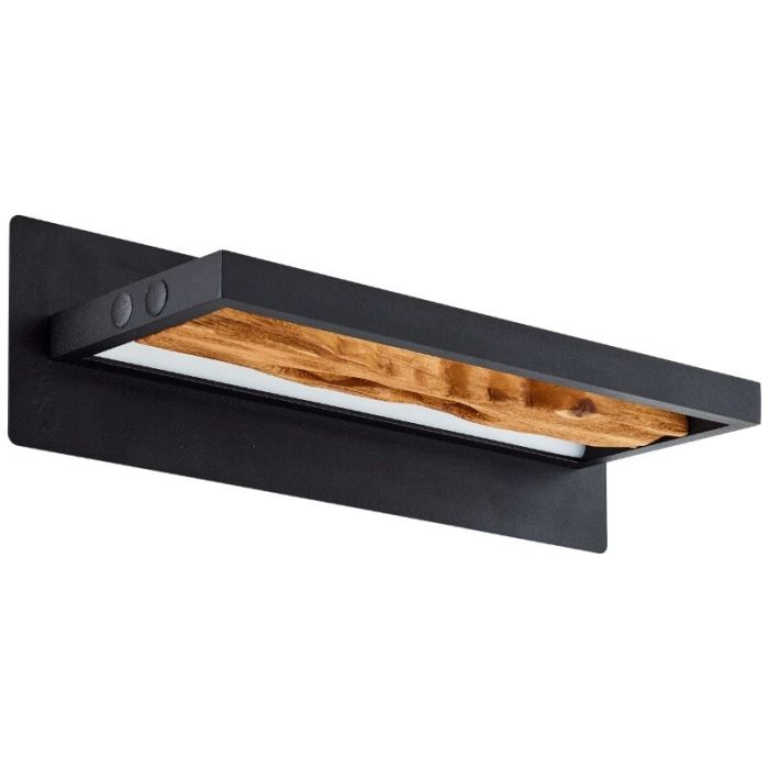 Landhaus Wandleuchte Braun, Raynor, 9,5W, 3000K LED