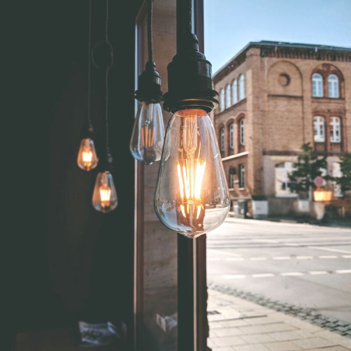 Calex LED Edison Lampe, E27, 6W, 2700K (extra warmes Weiß)