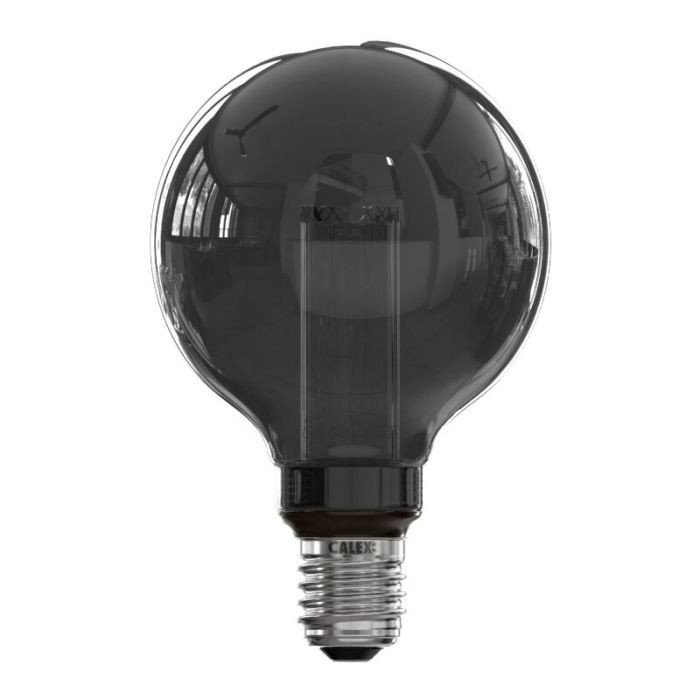Dimmbare Calex E27 LED-Filament Lampe Grau, 3,5W, 2000K
