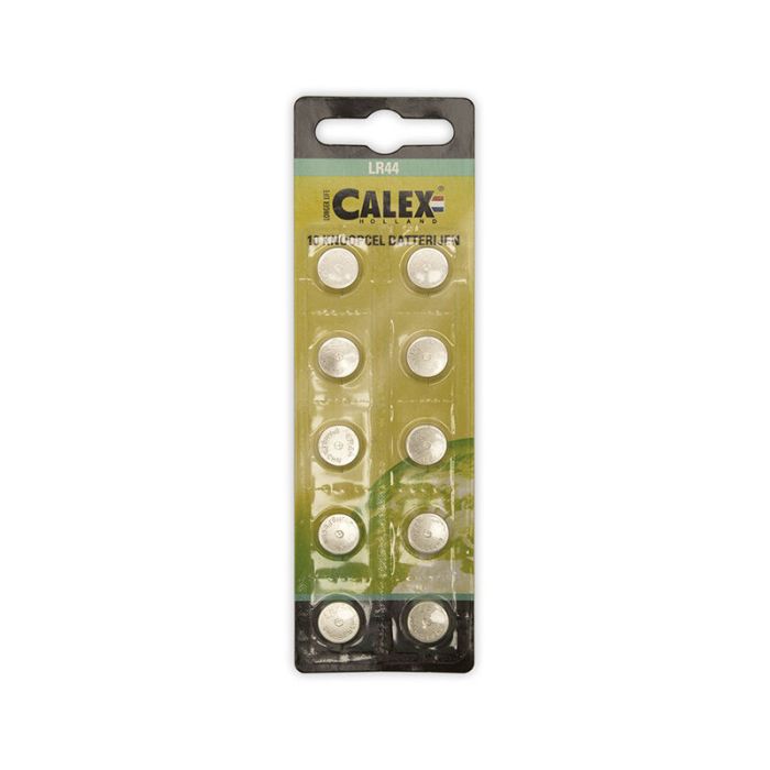 10er-Pack Knopfzelle LR44 1,5V Ø11,6x5,4mm