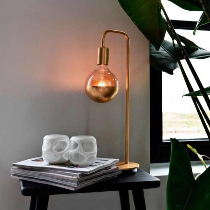 Dimmbare Calex E27 LED-Kopfspiegellampe Gold, 4W, 1800K