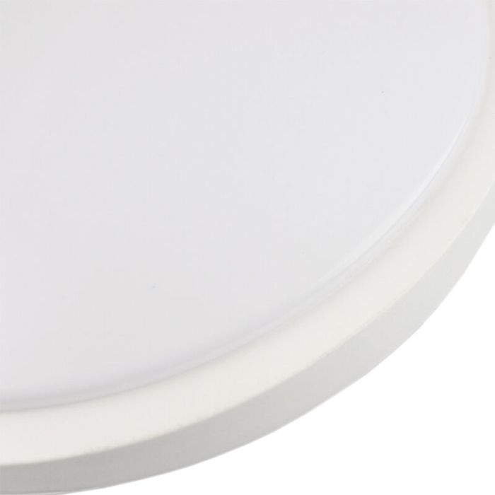 Weiße moderne Deckenlampe Kunststoff, Kos, 22W, 3000K LED