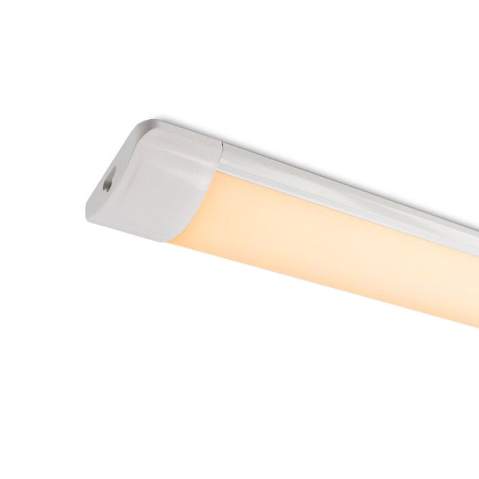 Anschließbare 120 cm LED Werkstatt Deckenleuchte - Enrique - 40W - 3000K
