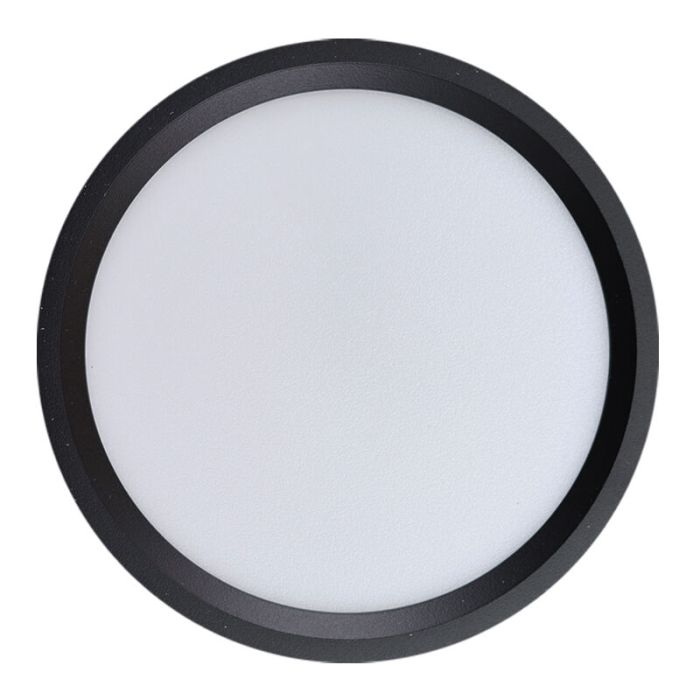 Schwarze Deckenleuchte Aluminium, Aletta, 5W, 3000K LED