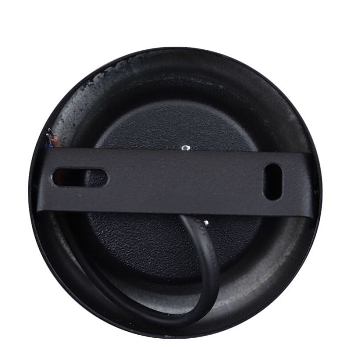 Schwarze Deckenleuchte Aluminium, Aletta, 5W, 3000K LED