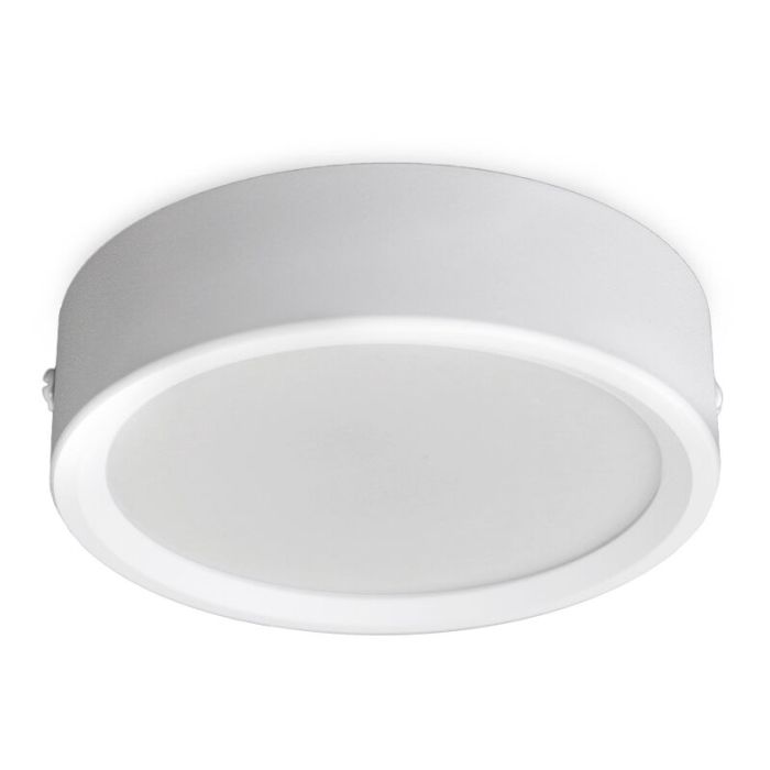 Weiße Deckenleuchte Aluminium, Aletta, 5W, 3000K LED