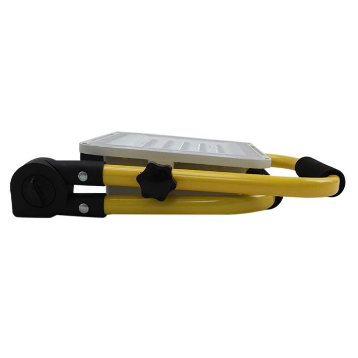 Gelbe Wiederaufladbare Arbeitsscheinwerfer Aluminium, Hilmi, 60W, 6500K LED, IP44, mit Schalter