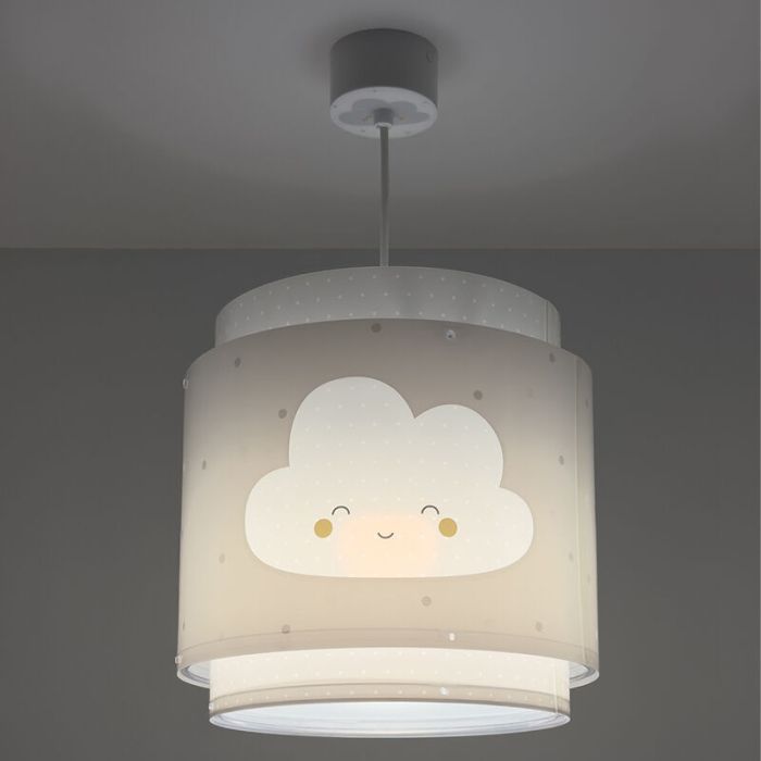 Graue Kinderzimmer Pendelleuchte Kunststoff, Dreams