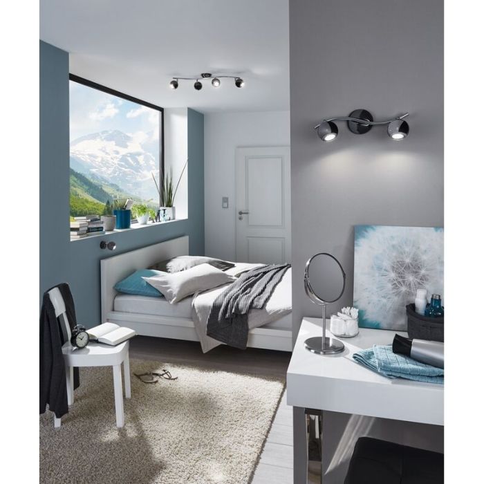 Chrom Deckenstrahler Stahl, Anissa