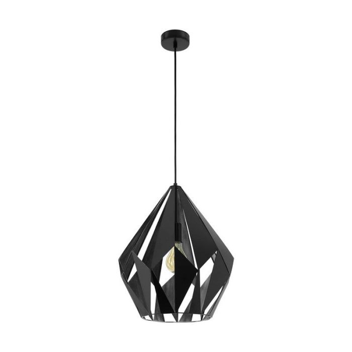 Schwarze moderne Pendelleuchte Metall, Acri