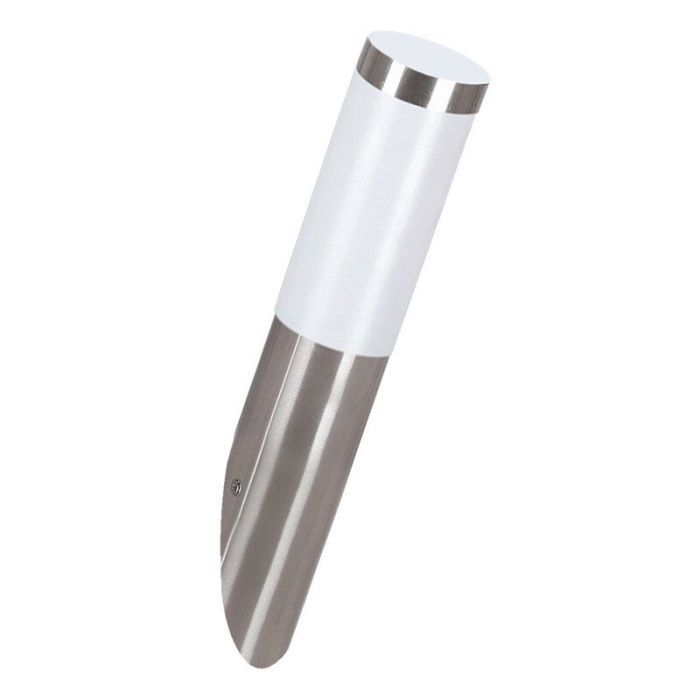 Silberne Außenleuchte Kunststoff, Carlein, IP44