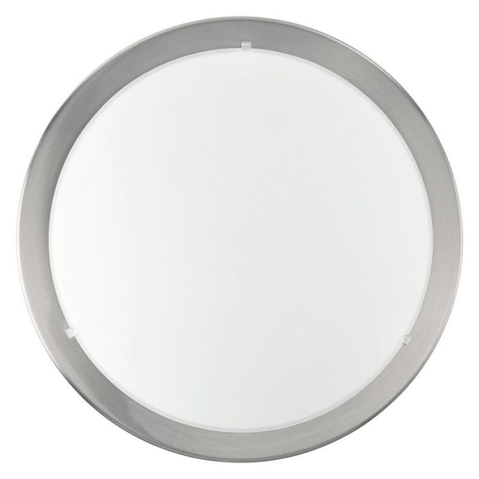 Nickel Deckenlampe Glas, Agena