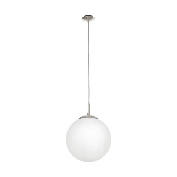 Nickel moderne Pendelleuchte Glas, Dave