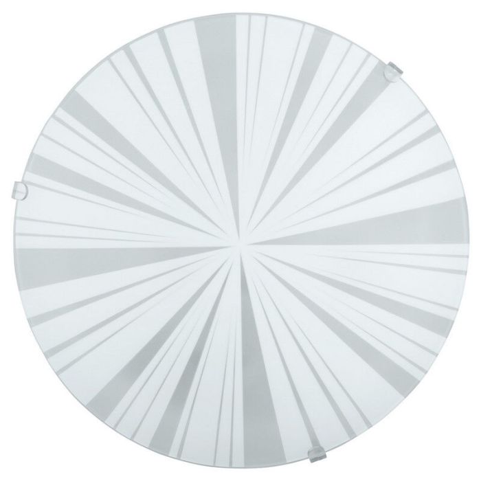 Weiße Deckenlampe Glas, Bada
