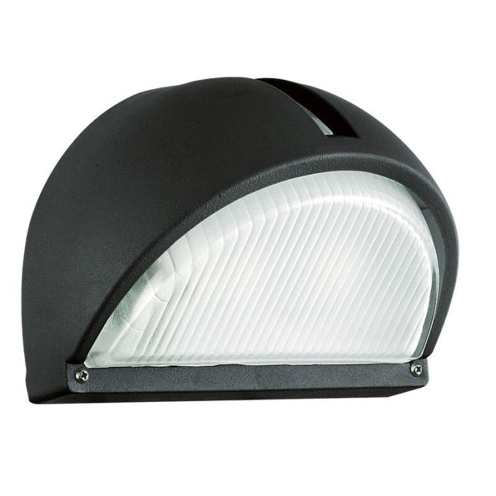 Schwarze Außenleuchte Aluminium, Gemma, IP44