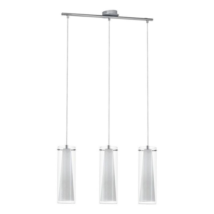 Chrom moderne Pendelleuchte Glas, Barceno