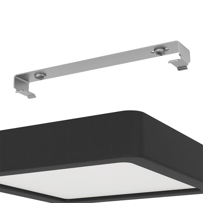 Weiße Deckenlampe Kunststoff, Geraldo, 11W, 3000K LED