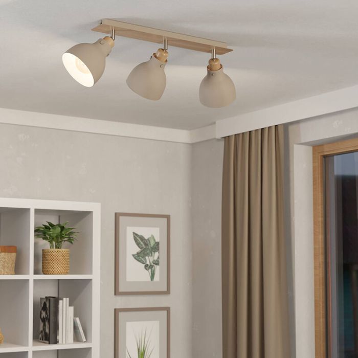 Beige moderne Deckenstrahler Aluminium, Andy