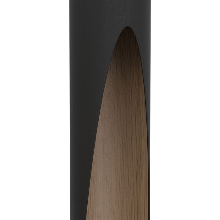 Braune moderne Pendelleuchte Aluminium, Aloysius