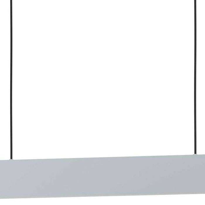 Graue moderne Smart Pendelleuchte Aluminium, Andrew, 19W, warm- bis kaltweiß einstellbare LED