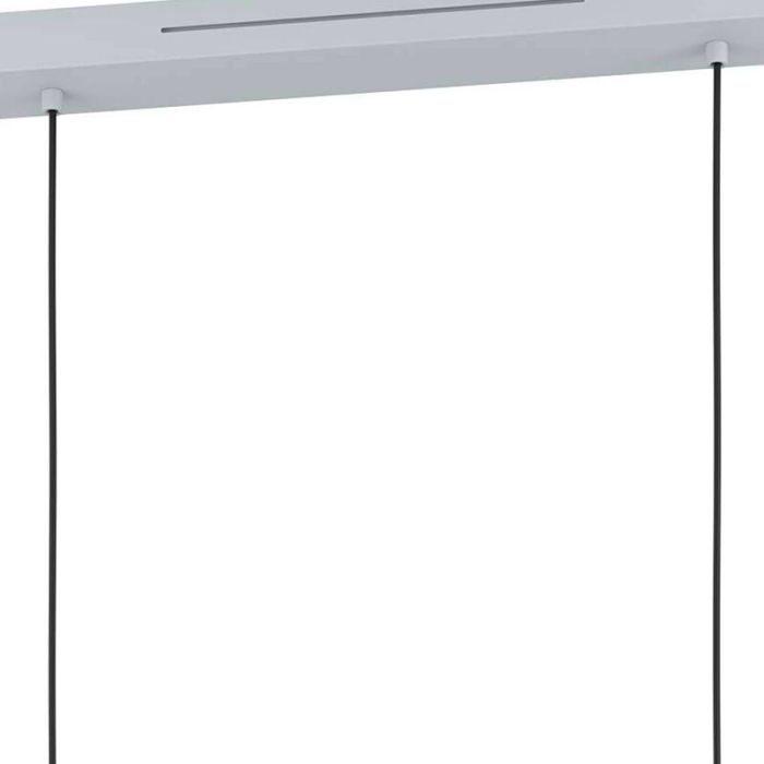 Graue moderne Smart Pendelleuchte Aluminium, Andrew, 19W, warm- bis kaltweiß einstellbare LED