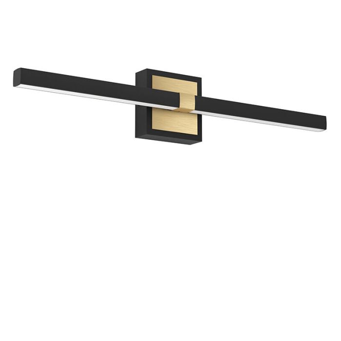 Messing moderne Wandleuchte Badezimmer Stahl, Natasha, 11W, 3000K LED, IP44