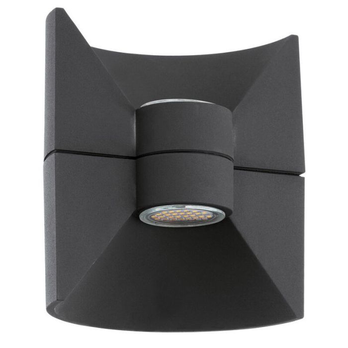 Anthrazit moderne Außenleuchte Aluminium, Josefina, 3W, 3000K LED, IP44