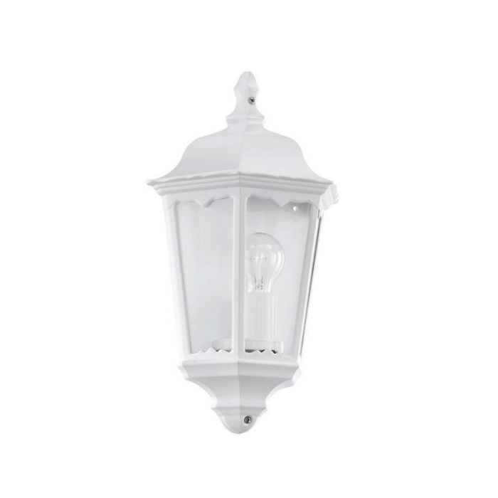 Weiße antik Außenleuchte Aluminium, Leanna, IP44