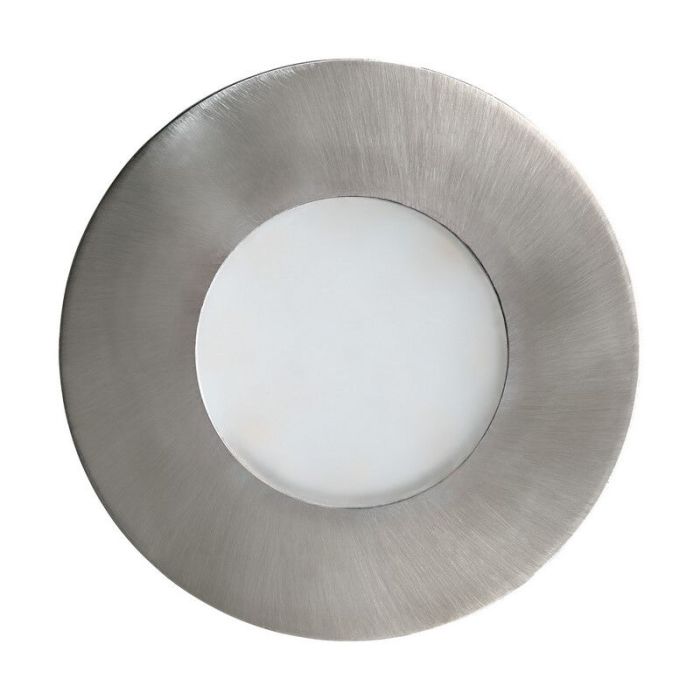 Silberne Einbaustrahler Glas, Margarita, IP65