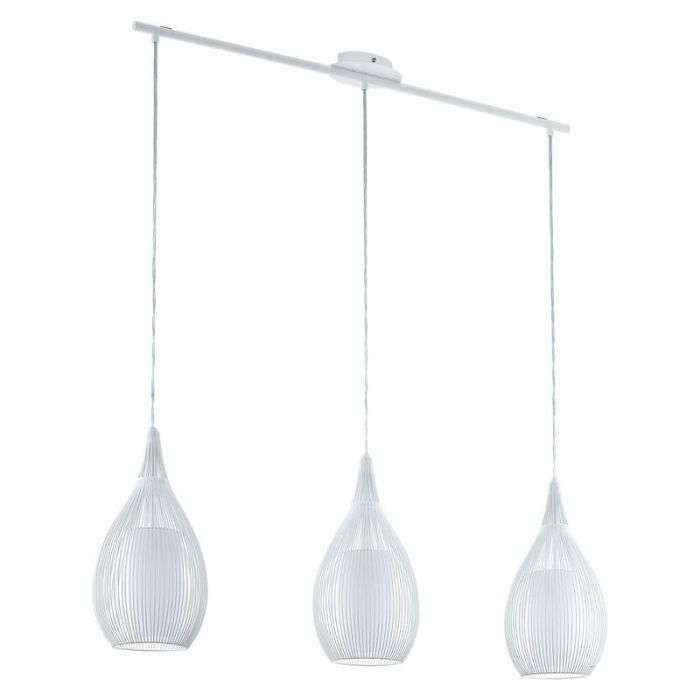 Weiße moderne Pendelleuchte Glas, Maritima