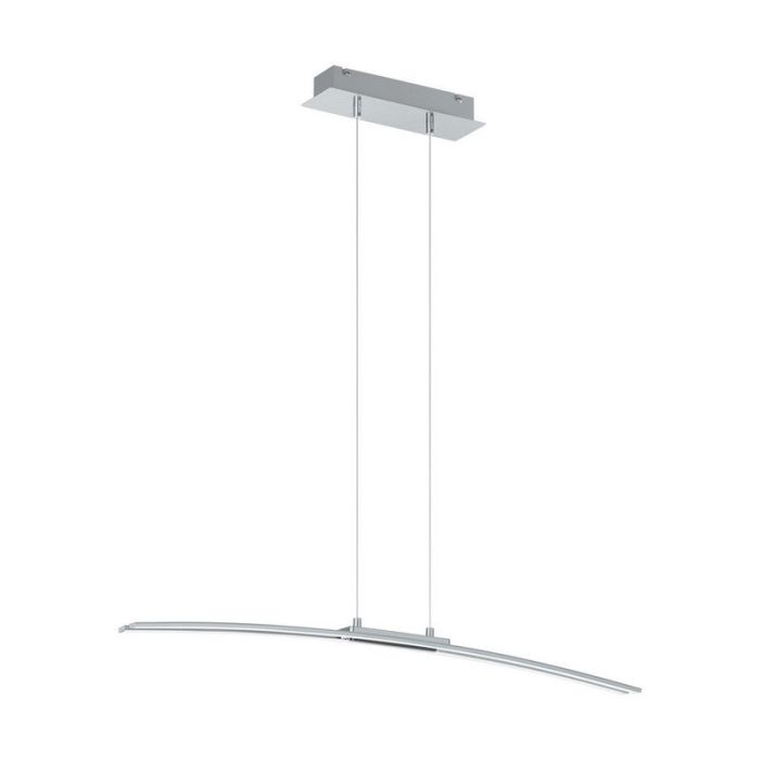 Chrom moderne Pendelleuchte Aluminium, Arantxa, 30W, 3000K LED