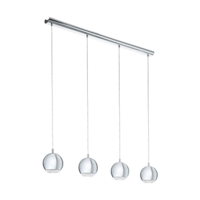Chrom design Pendelleuchte Kunststoff, Ayse