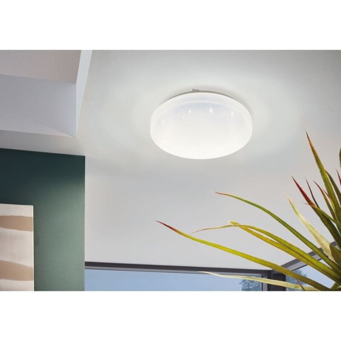 Weiße Deckenlampe Stahl, Eloise, 11W, 3000K LED