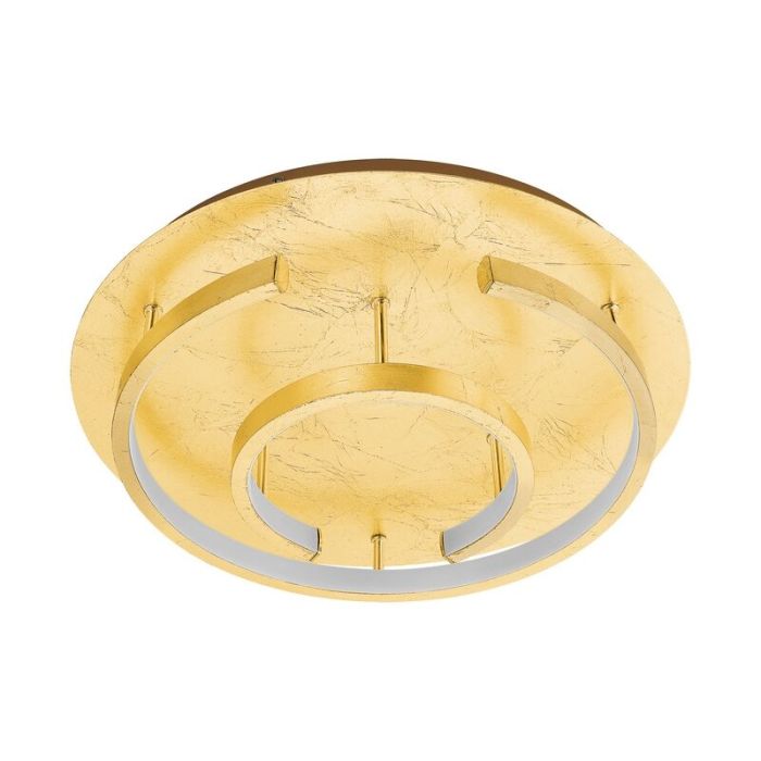 Goldene moderne Deckenlampe Stahl, Sameer, 18W, 3000K LED