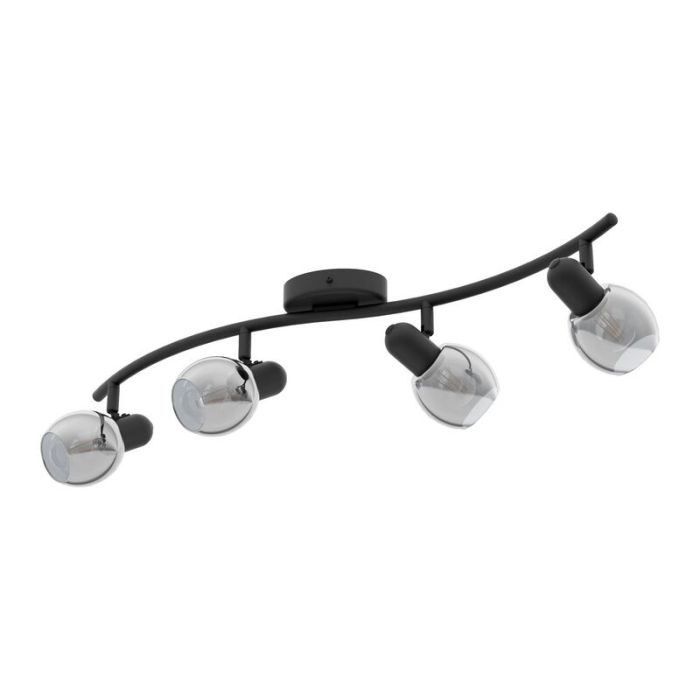Schwarze design Deckenstrahler Stahl, Ritchy