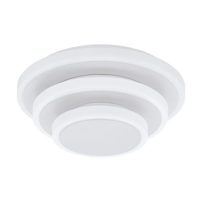 Weiße moderne Deckenlampe Stahl, Nieck, 5W, 3000K LED