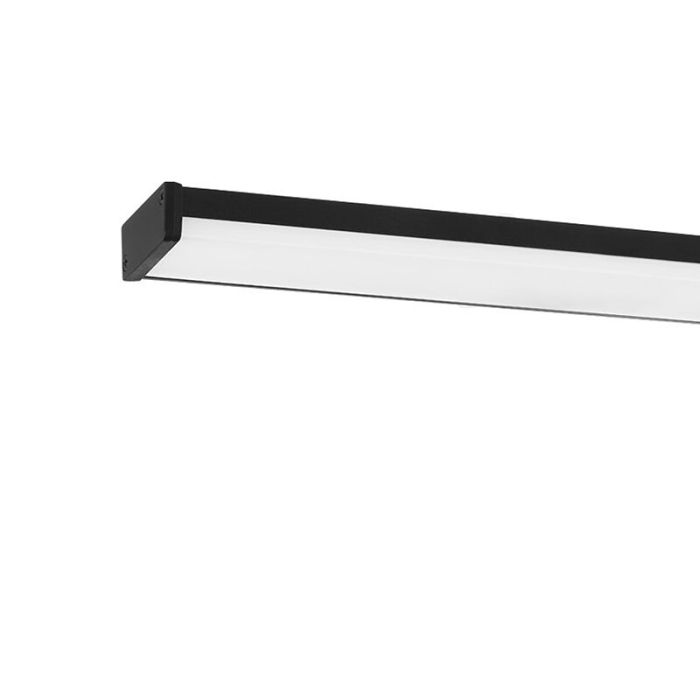Schwarze Spiegelbeleuchtung Kunststoff, Nancy, 11W, 4000K LED, IP44