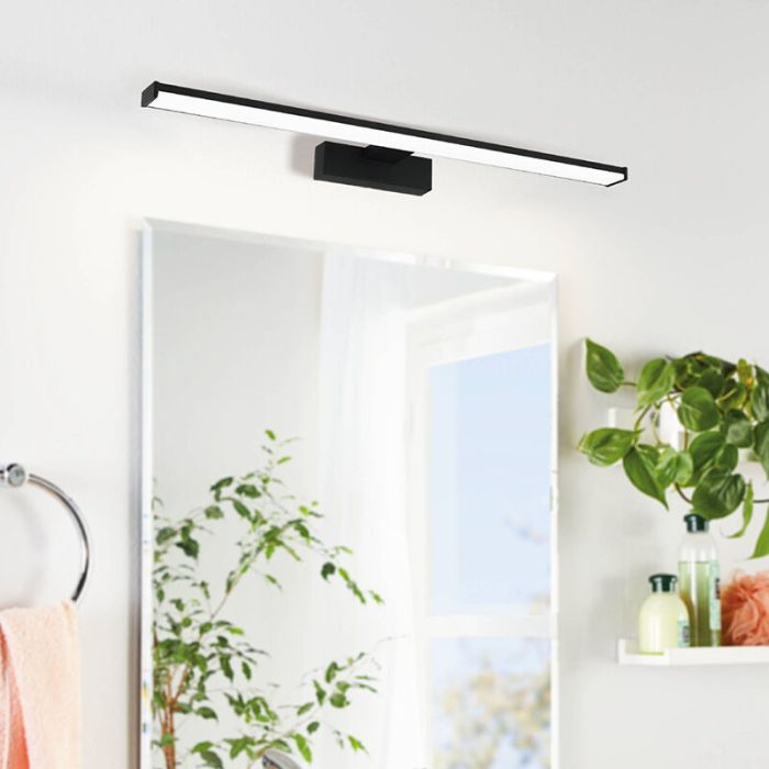 Schwarze Spiegelbeleuchtung Kunststoff, Nancy, 11W, 4000K LED, IP44